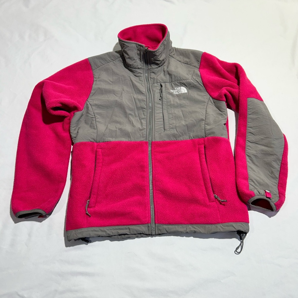 The North Face Women's Pink and Gray Fleece